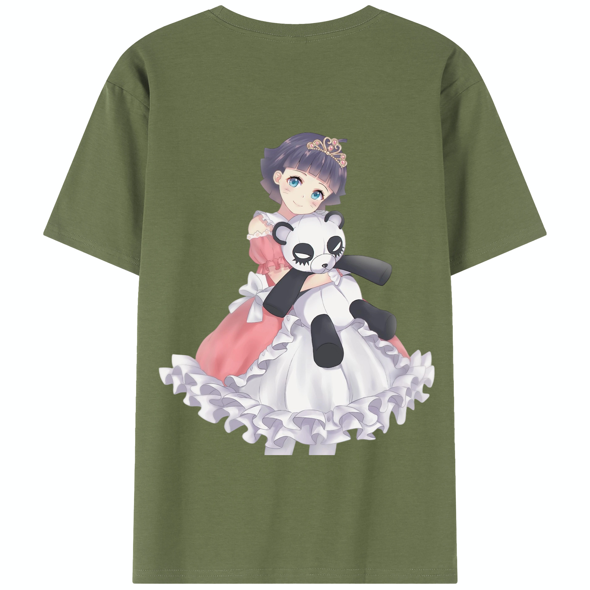 （画像用） NARUTO -ナルト- うずまき ヒマワリ Uzumaki Himawari 綿100％半袖Tシャツ（背面プリント）